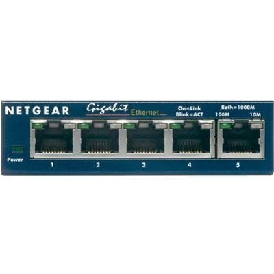 ProSafe 5-port Gigabit Switch Unmanaged Desktop Sized NETGEAR — view 2