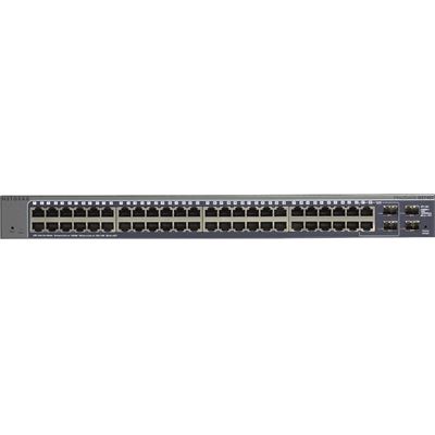 ProSafe 48-port Gigabit Smart Switch with 4 shared SFP slots NETGEAR — view 2