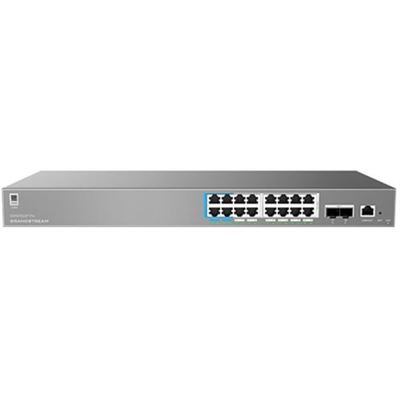 16-Port Gigabit PoE+ Managed Ethernet Switch 4x SFP 240W PoE Grandstream — view 2