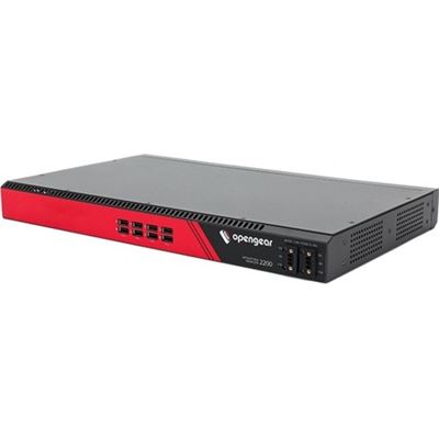 16 selectable serial ports x86 4-core CPU 8G RAM 64G SSD 1GbE with SFP  Docker Support TPM 2.0 Dual DC Opengear — view 2