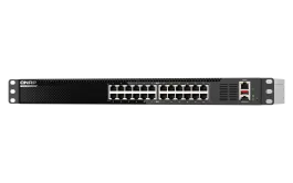 24-port 10GbE Multi-gigabit L3 Lite Managed Switch QNAP — view 2