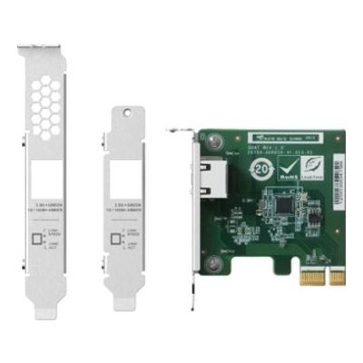 Single Port 2.5GbE Network Card for NAS or PC QNAP — view 1