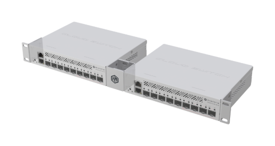 1U Dual or 10 inch rackmount kit MikroTik — view 2
