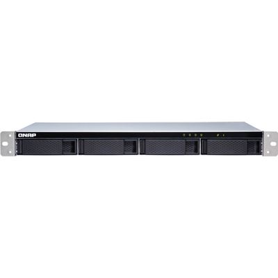 High-performance short-depth 4-Bay rackmount SATA 6GB/s JBOD storage enclosure kit QNAP — view 1