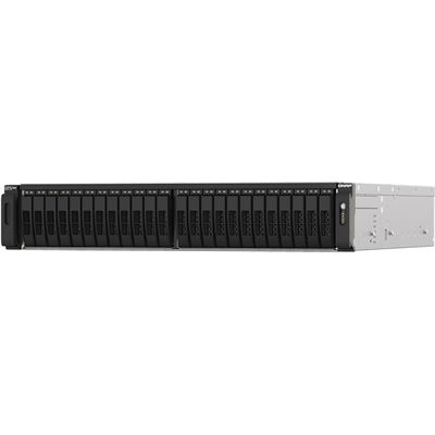 ZFS-based 24-bay U.2 NVMe all-flash storage built for high-performance and low-latency virtualized workloads data centers and 8K streams QNAP — view 2