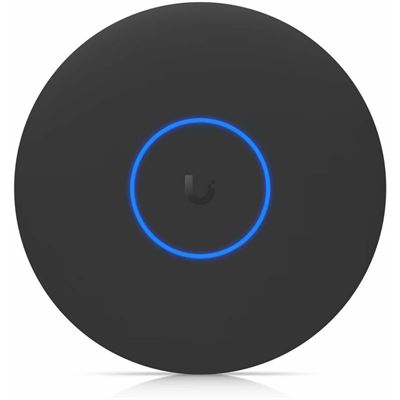 Ceiling-mounted 6-stream WiFi-7 AP with 10/5/2.5/1 GbE support Black Ubiquiti — view 1