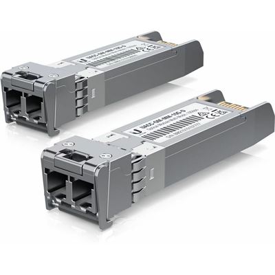 Pair of 10Gbps Multi-mode SFP+ Modules 850nm 300m Range Ubiquiti — view 1