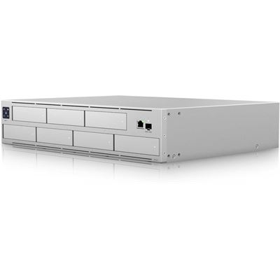 Enterprise NVR 7 x 2.5/3.5 in HDD Bays Raid 1 Raid 5 UniFi Protect Ubiquiti — view 2