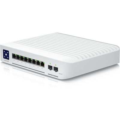 UniFi 2.5GbE Layer3 Managed PoE+ Switch 8x PoE Ports 2x 10GigE SFP+ ports Ubiquiti — view 2