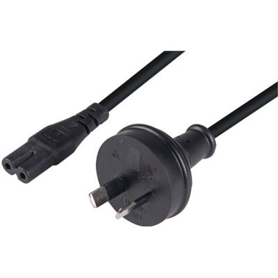 DYNAMIX 2M 2-Pin plug to C7 Figure 8 connector. 7.5A. SAA approved Dynamix — view 2