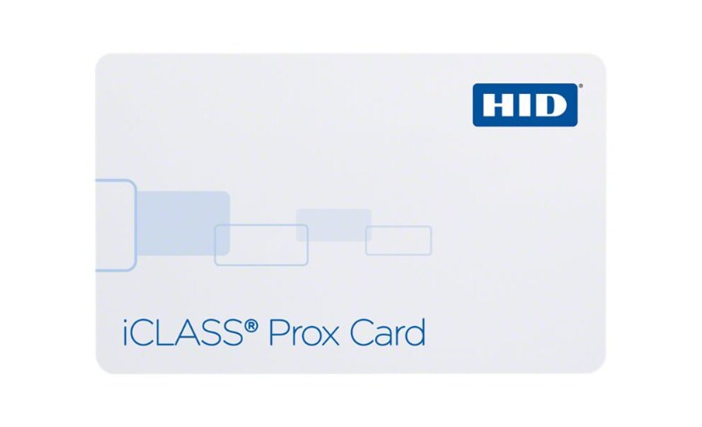 HID ICLASS + PROX CARD 2K/2 HID-PROG ICLASS NUM + PROX NO-NUM MOQ=100 HID — view 2