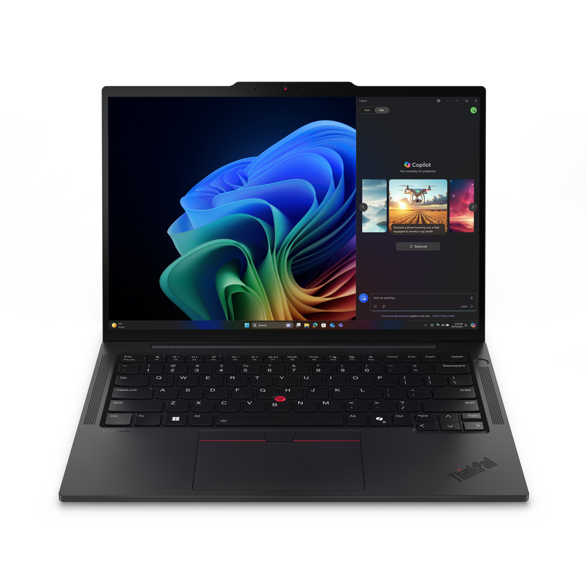 LENOVO T14S AMD G6, 14" WUXGA TOUCH, AI7 PRO 360, 32GB, 512GB, WIFI7, 5G, W11P, 3YP+CO (DE LENOVO — view 2
