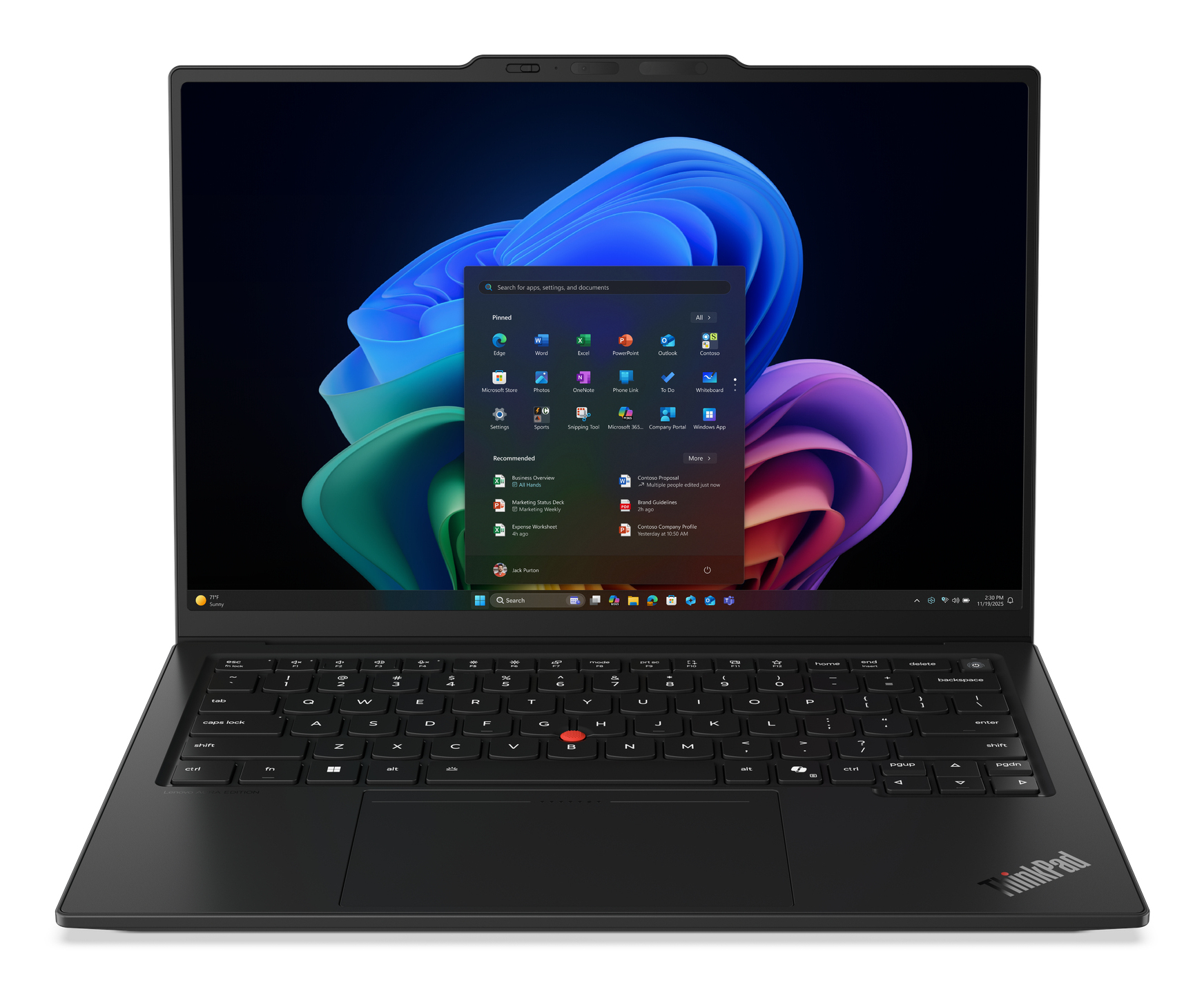 LENOVO THINKPAD X1 CARBON G14, 14" 2.8K OLED, U7-355, 32GB, 512GB, WI-FI 7, W11P, 3YP+CO LENOVO — view 2