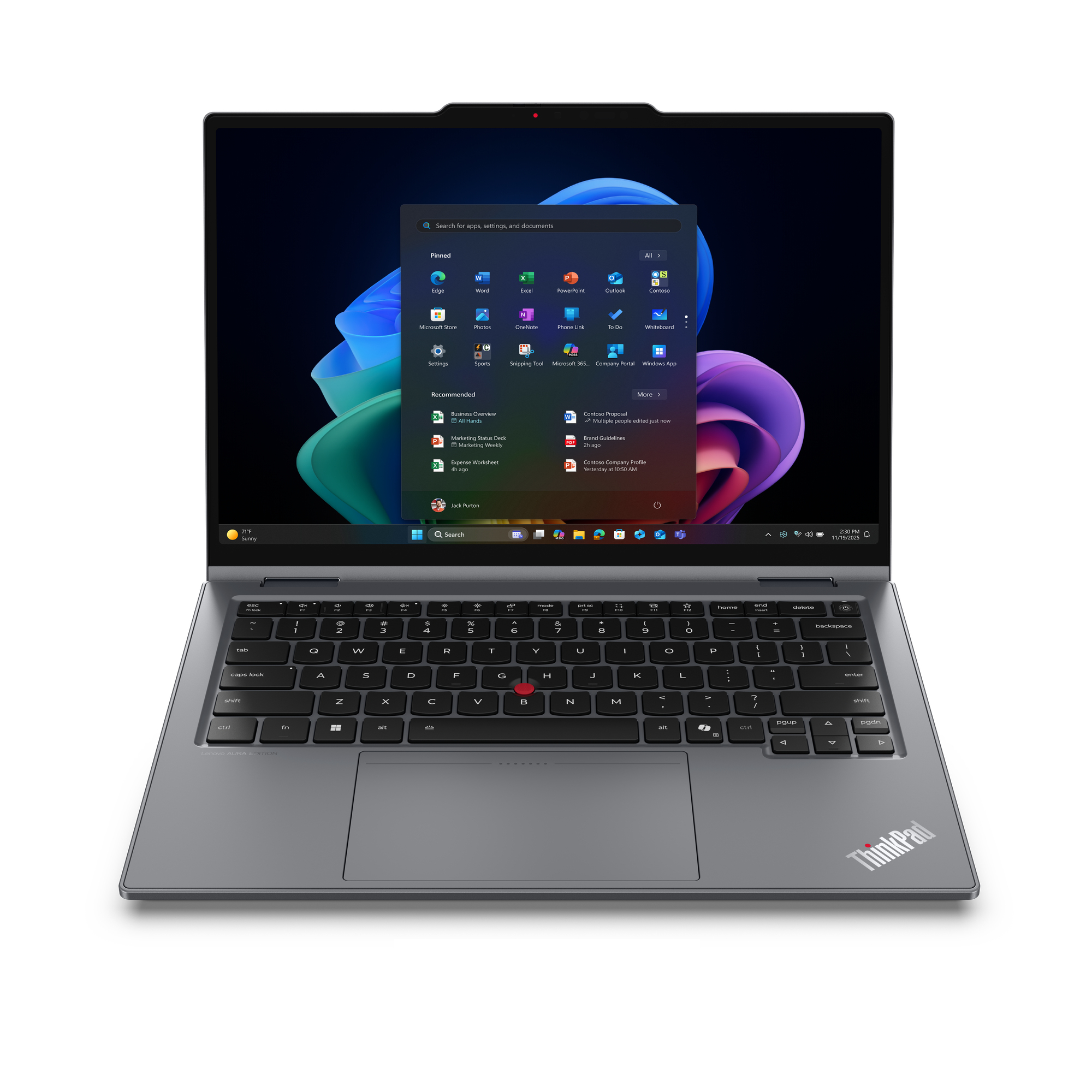 LENOVO THINKPAD X1 2-IN-1 G11, 14" WUXGA TOUCH, U5-325, 32GB, 512GB, WI-FI 7, W11P, 3YP+CO LENOVO — view 2