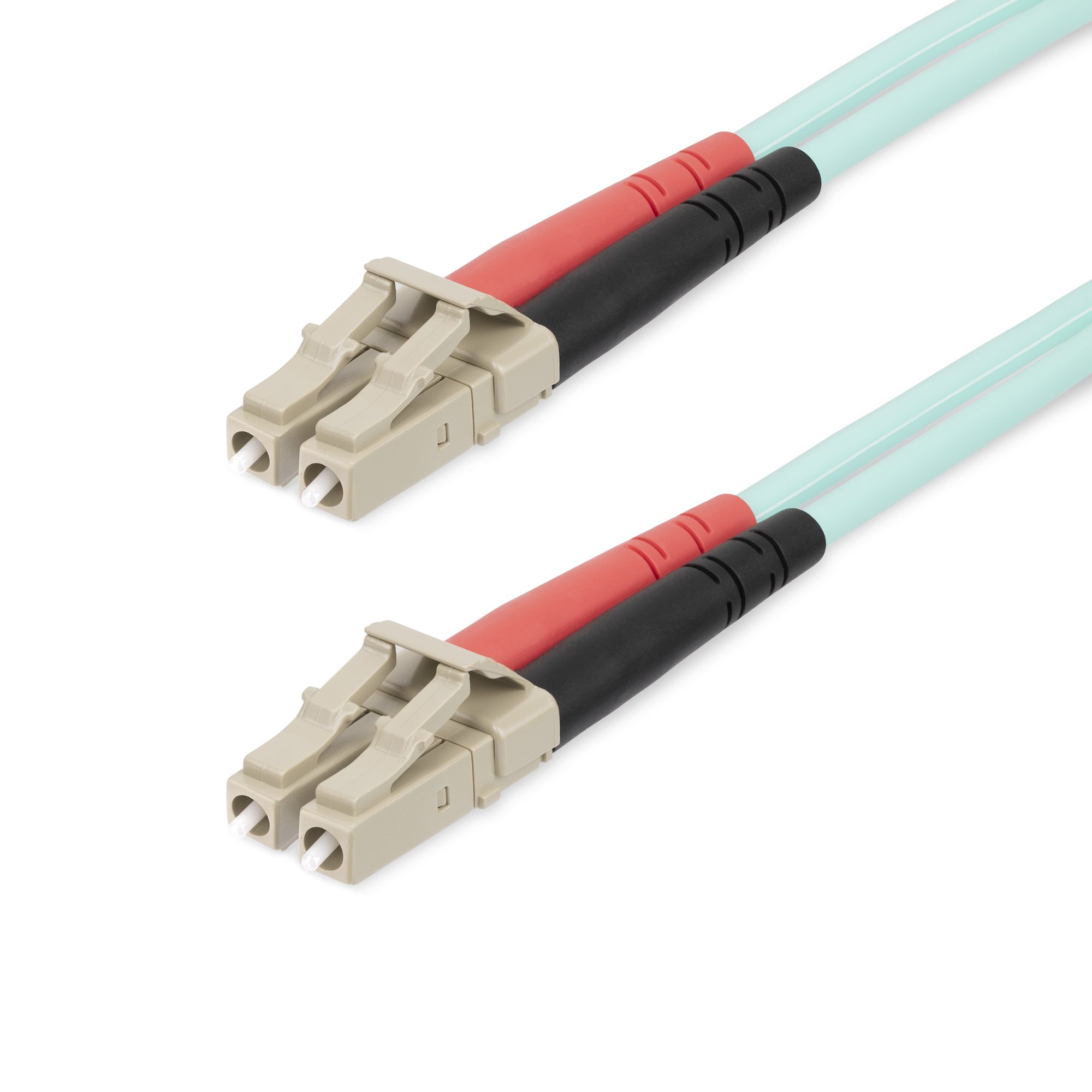STARTECH.COM 25M LC/UPC TO LC/UPC OM4 MULTIMODE FIBER OPTIC CABLE, DUPLEX 50/125M, LTW STARTECH — view 2