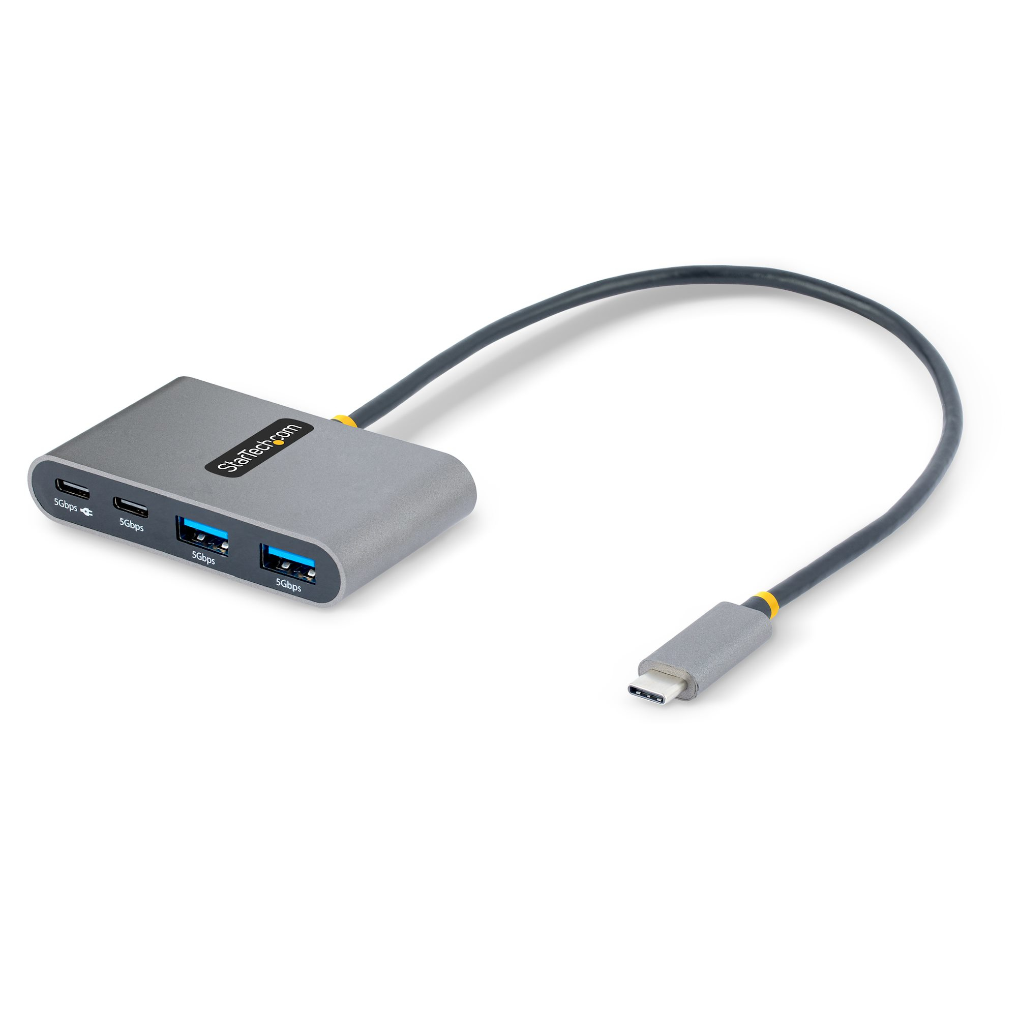 STARTECH.COM 4-PORT USB-C HUB WITH 100W PD, 2X USB-A + 2X USB-C, 5GBPS, 2 YR STARTECH — view 2