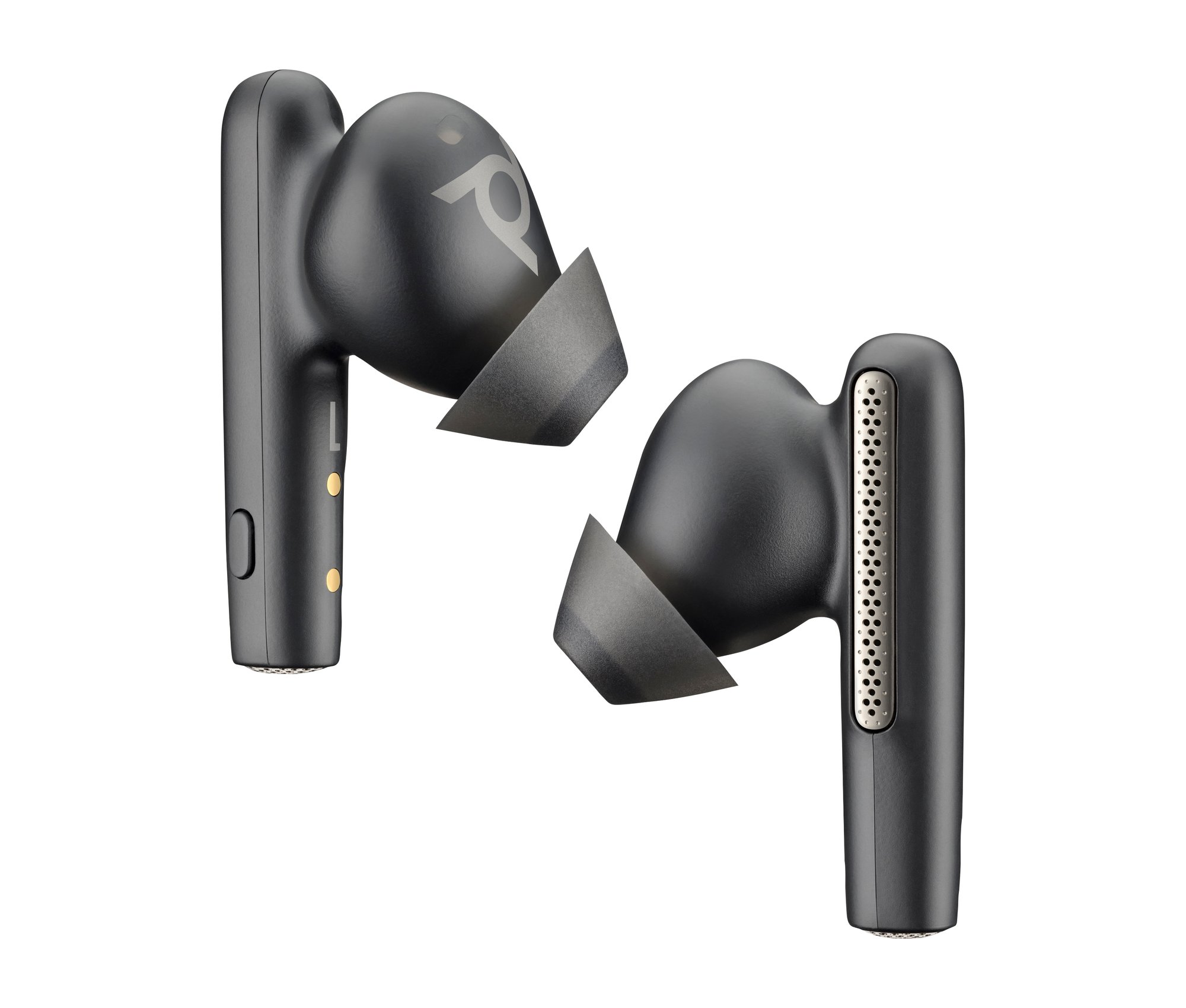 HP Poly Voyager Free 60+ UC Carbon Black Earbuds + BT700 USB-C Adapter + TScreen Charge Case HP — view 2