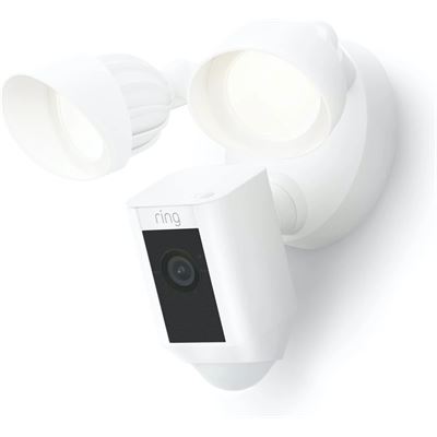 Ring Floodlight Camera Wired Plus - White RING — view 2