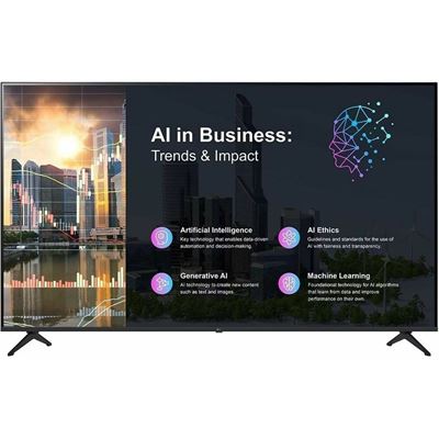 LG 86", UHD, 16:9, 300 NITS, 16/7, LANDSCAPE, HDMI X2, AV, RS232C, RJ45, USB, WI-FI, WEBOS LG — view 2