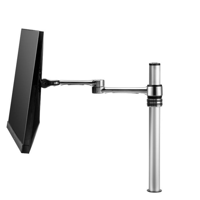 ATDEC SINGLE MONITOR DESK MOUNT, UP TO 32" & 8KG, VESA 75x75, 100x100, POLISHED, 10 YR WTY ATDEC — view 2