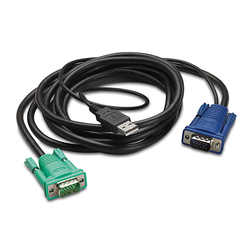 APC (AP5822) INTEGRATED LCD KVM USB CABLE - 12 FT (3M) APC — view 2