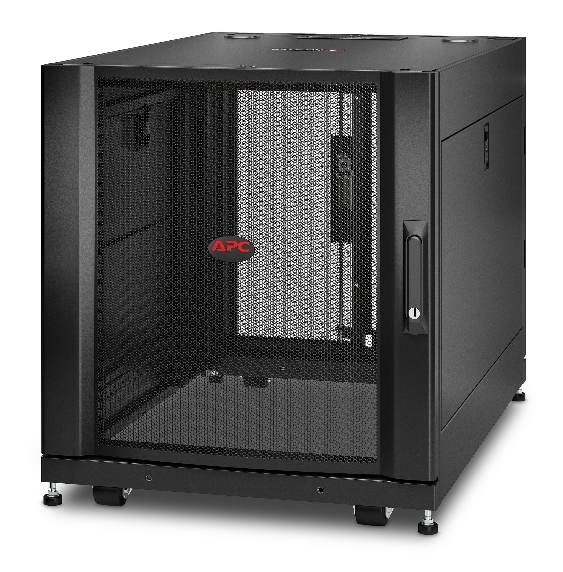 APC NETSHELTER SX 12U SERVER RACK ENCLOSURE 600MM X 900MM W/ SIDES BLACK APC — view 2