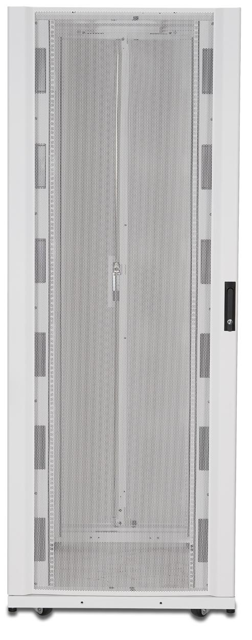 APC NETSHELTER SX 48U 750MM WIDE X 1200MM DEEP ENCLOSURE WITH SIDES - WHITE APC — view 2