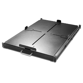 APC (AR8128BLK) HEAVY DUTY SLIDING SHELF - 200LBS/91KG(CAPACITY) - BLACK APC — view 2