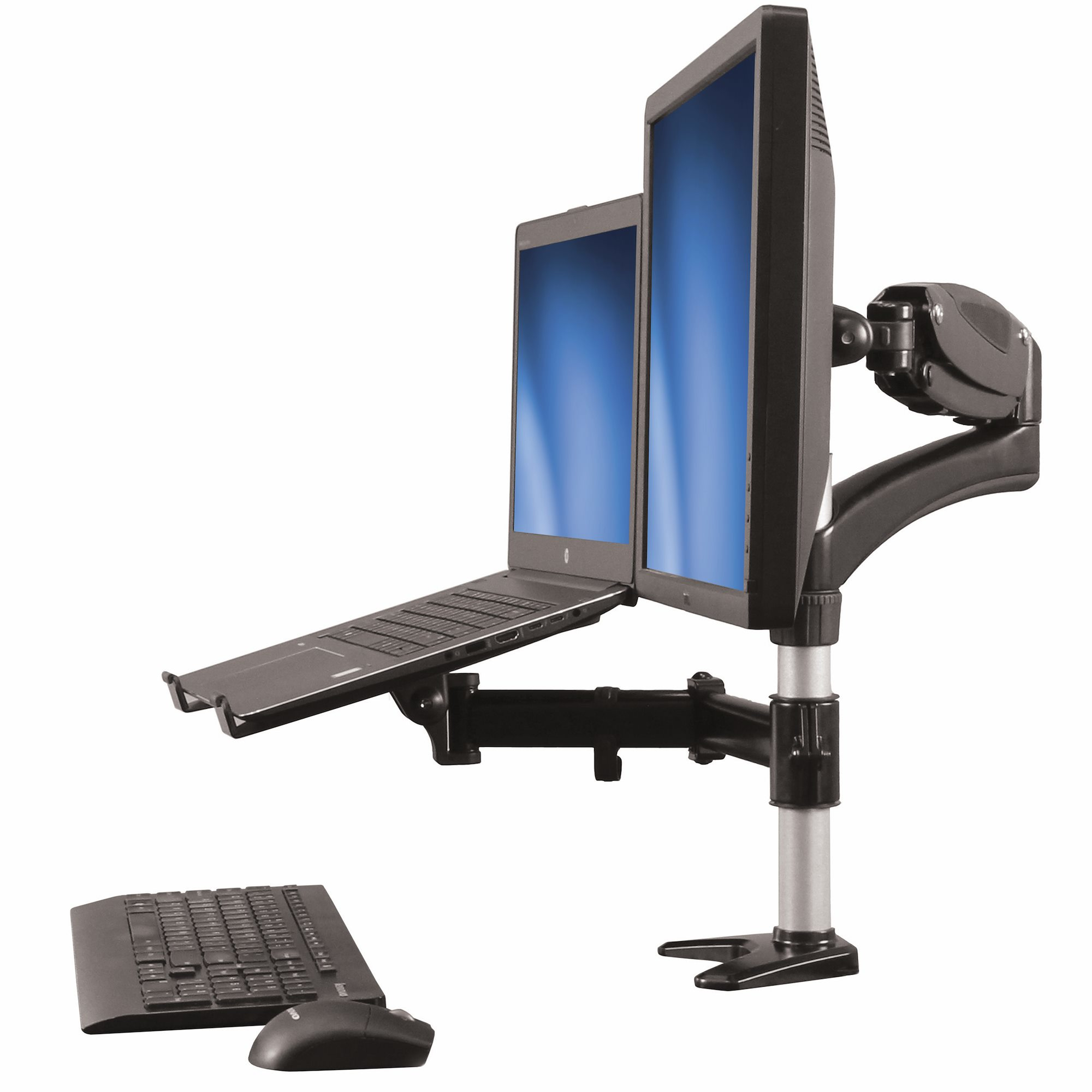 STARTECH.COM SINGLE-MONITOR AND LAPTOP STAND - ONE-TOUCH HEIGHT ADJUSTMENT 5 YR STARTECH — view 2