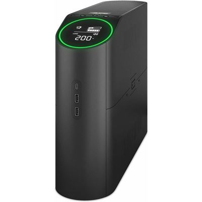 APC BACK-UPS PRO 2200VA FOR GAMING, 230V, PURE SINEWAVE, LCD, BLACK, ANZ OUTLETS APC — view 2