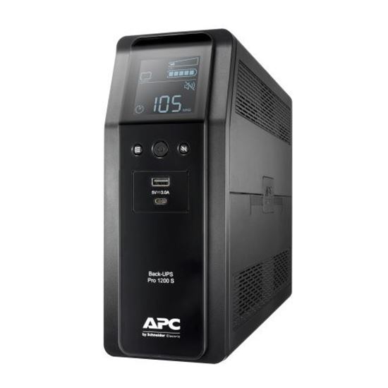 APC BACK UPS PRO BR 1200VA, SINEWAVE,8 OUTLETS, AVR, LCD INTERFACE APC — view 2