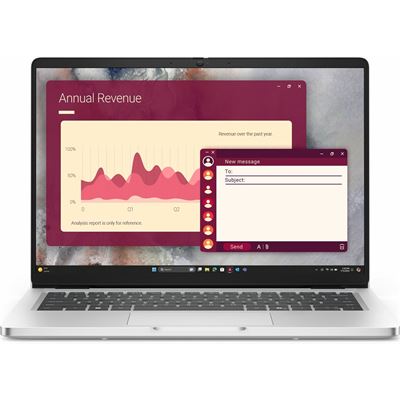 DELL PRO14 NOTEBOOK, 14" FHD+ IR, U7-255U, 16GB, 512GB, WL, W11P, 3Y OS DELL — view 2