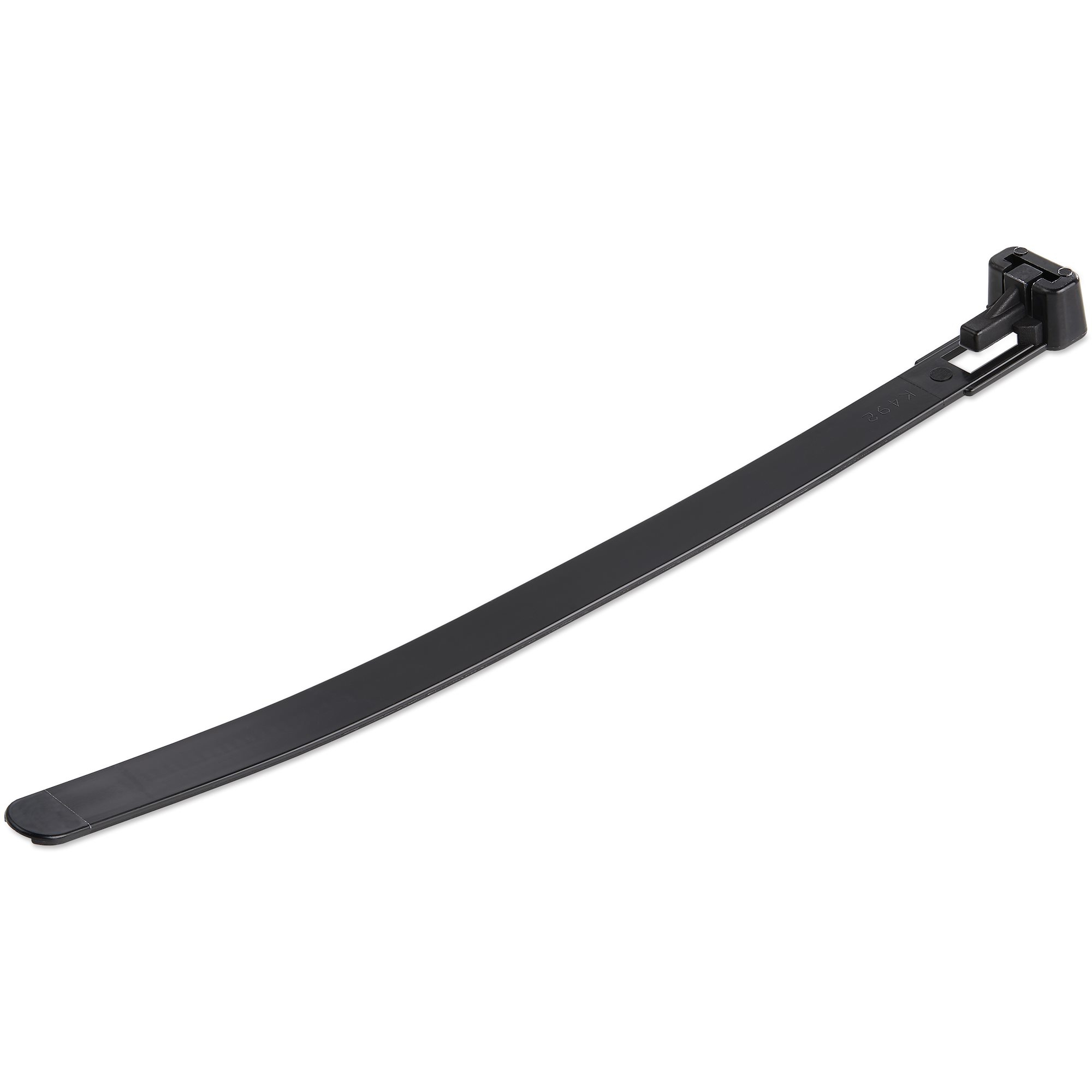 STARTECH.COM 100 PACK OF 15CM RESEALABLE ZIP TIES - BLACK, 2 YR STARTECH — view 2