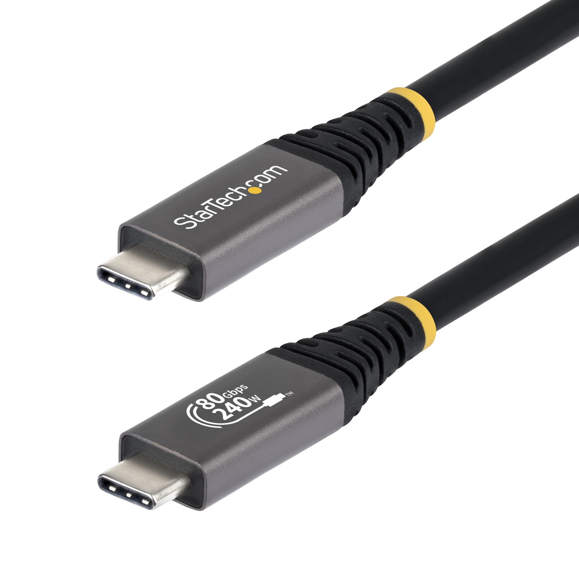 STARTECH.COM 1M (3.3FT) USB4 CABLE, USB-IF CERTIFIED USB-C CORD, 80GBPS, LTW STARTECH — view 2