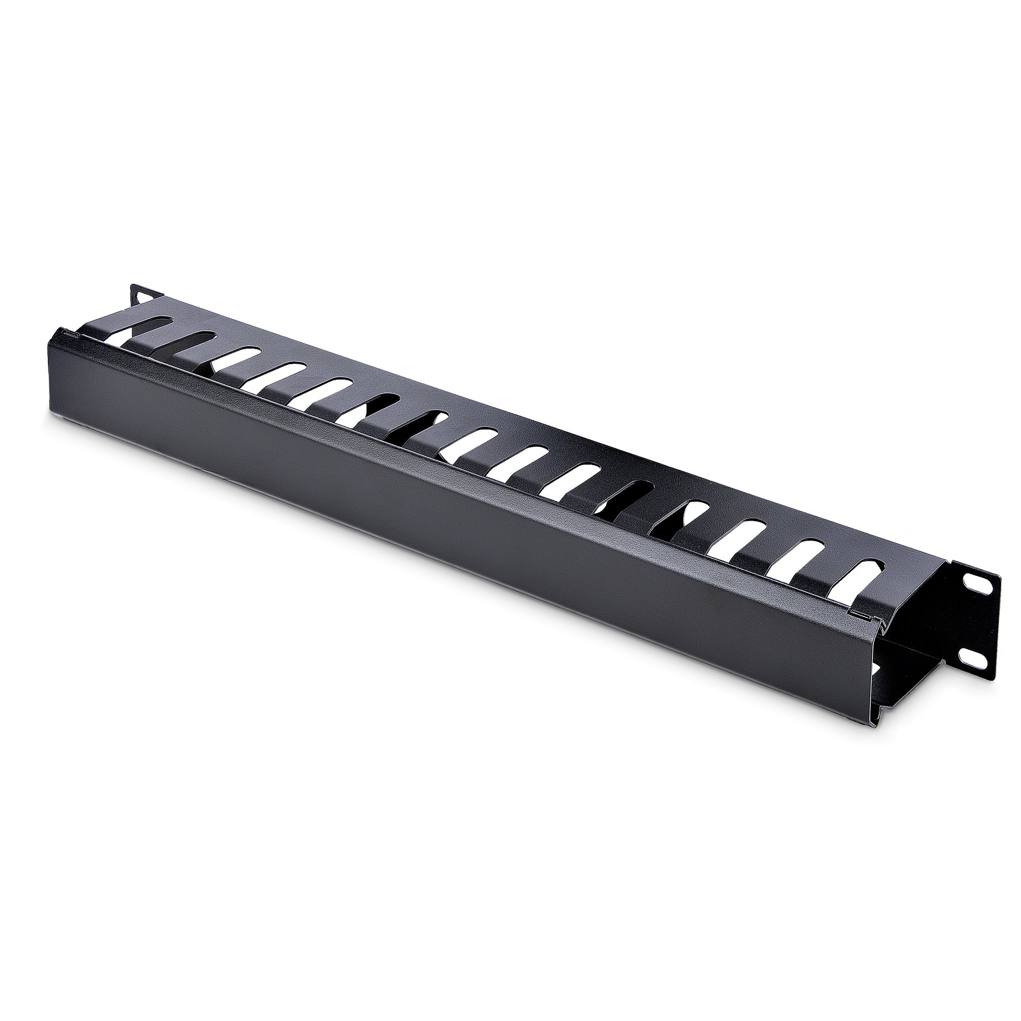 STARTECH.COM 1U HORIZONTAL SERVER RACK CABLE MANAGEMENT PANEL WITH COVER 2 YR STARTECH — view 2