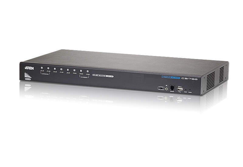 ATEN 8-PORT USB HDMI/AUDIO KVM SWITCH ATEN — view 2