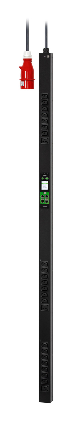 APC Easy PDU Metered Zero U 11 kW 230V (21) C13 (3) C19 IEC309 APC — view 2