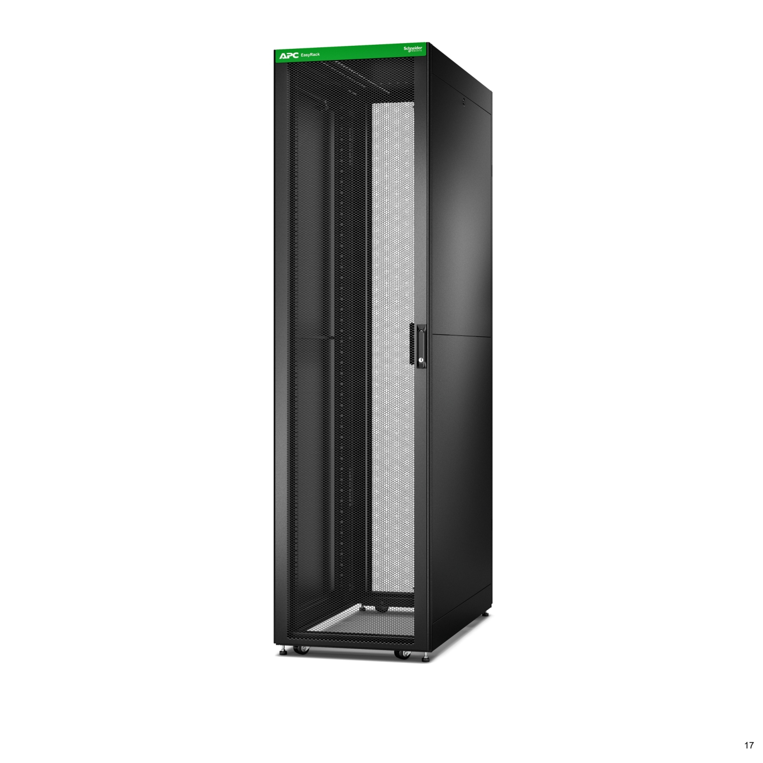 APC EASY RACK 600MM/48U/1200MM WITH ROOF, SIDE PANEL,CASTORS,FEET AND 4 BRACKETS, NO BOTTOM, B APC — view 2