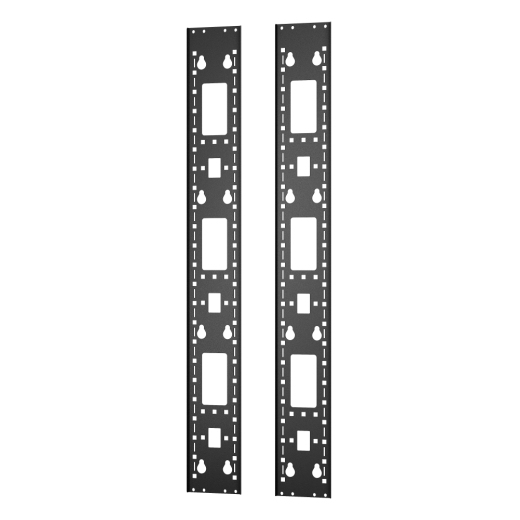 APC EASY RACK VERTICAL 0U ACCESSORY CHANNEL, 24U, QTY. 2 APC — view 2
