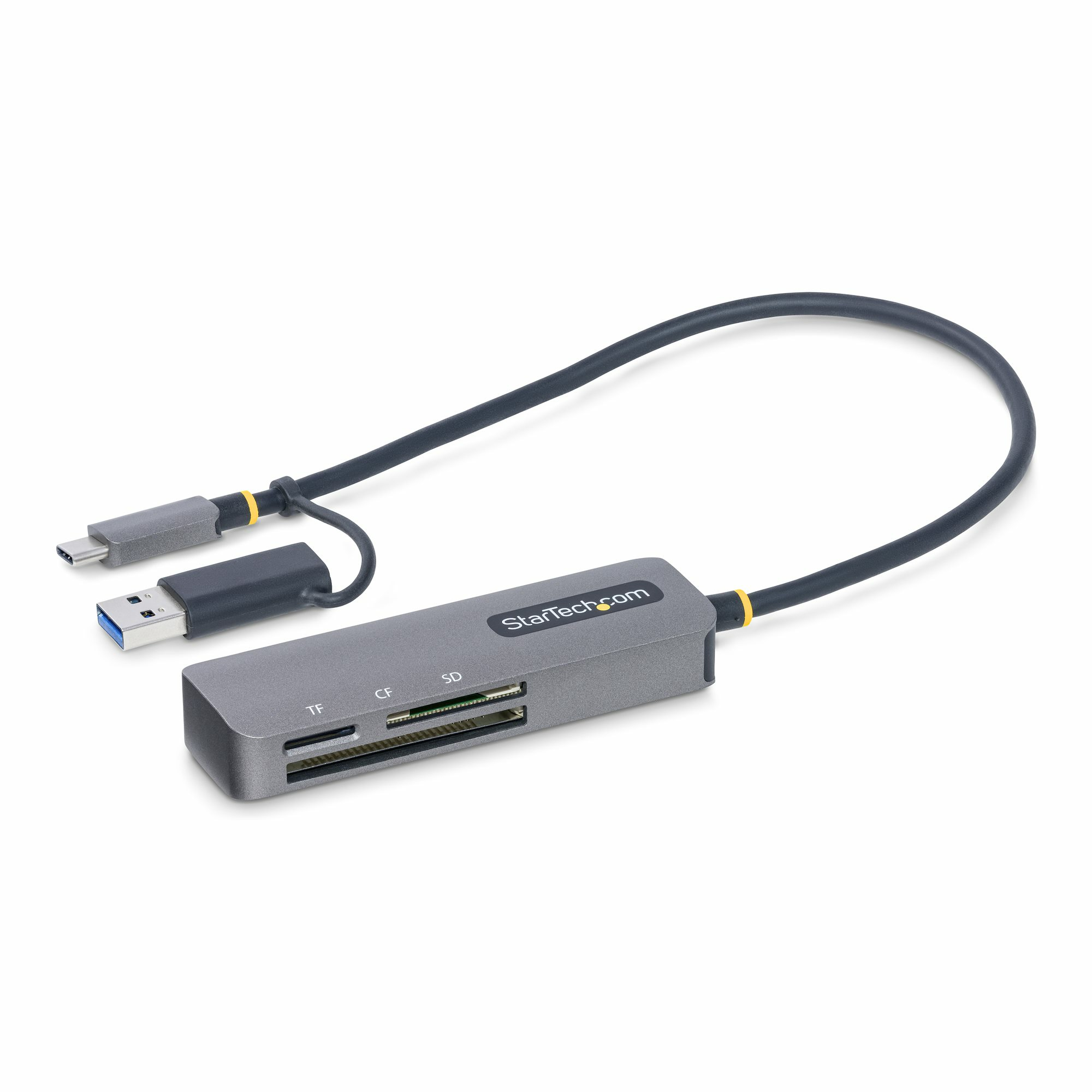 STARTECH.COM USB 3.0 MULTI-MEDIA MEMORY CARD READER, SD/MICROSD/COMPACTFLASH, 2 YR STARTECH — view 2
