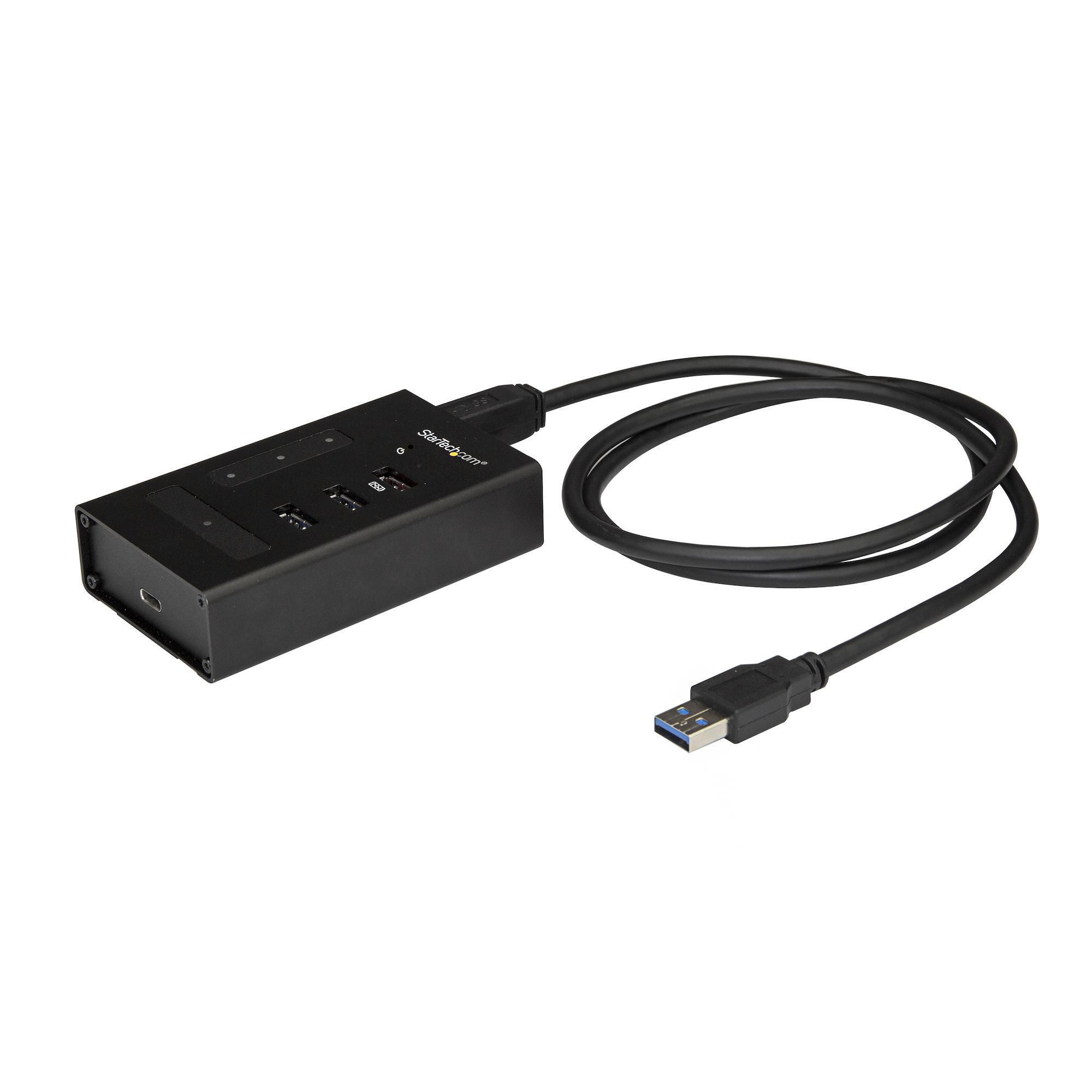 STARTECH.COM 4 PORT USB 3.0 HUB 5GBPS - 1C/3A - SELF POWERED USB TYPE-A HUB 2 YR STARTECH — view 2