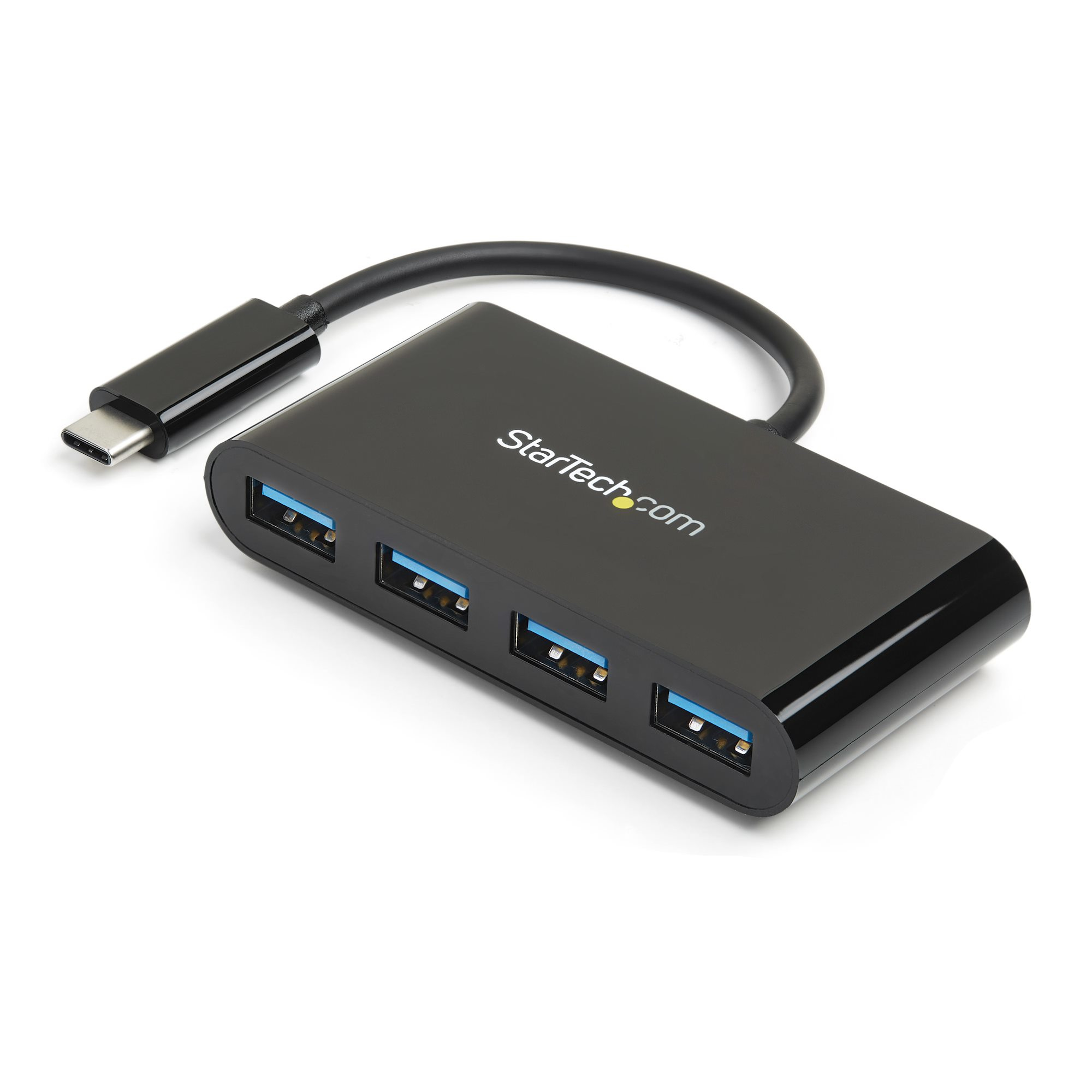 STARTECH.COM 4 PORT USB C HUB - USB-C TO 4X A - 5GBPS USB 3.0 - BUS POWERED 2 YR STARTECH — view 2