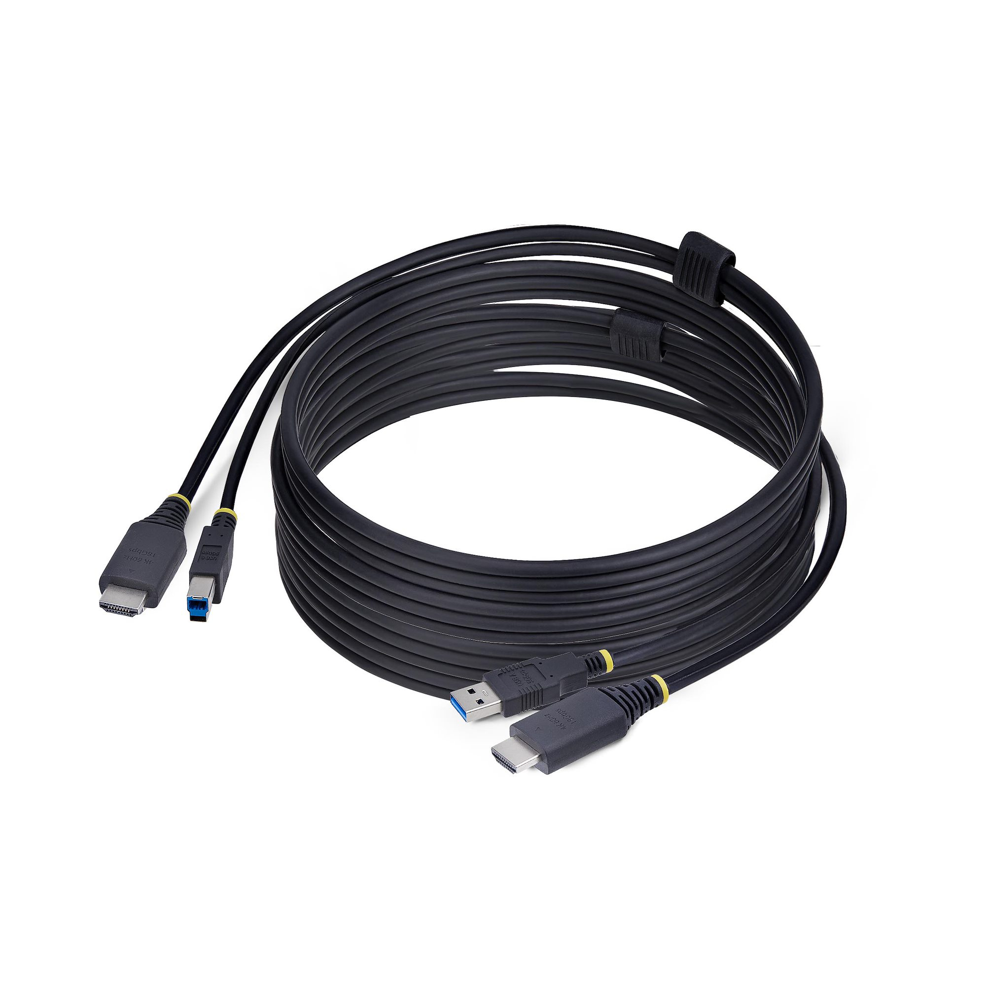 STARTECH.COM 10FT (3M) HDMI AND USB 5GBPS KVM CABLE, 2 YR STARTECH — view 2