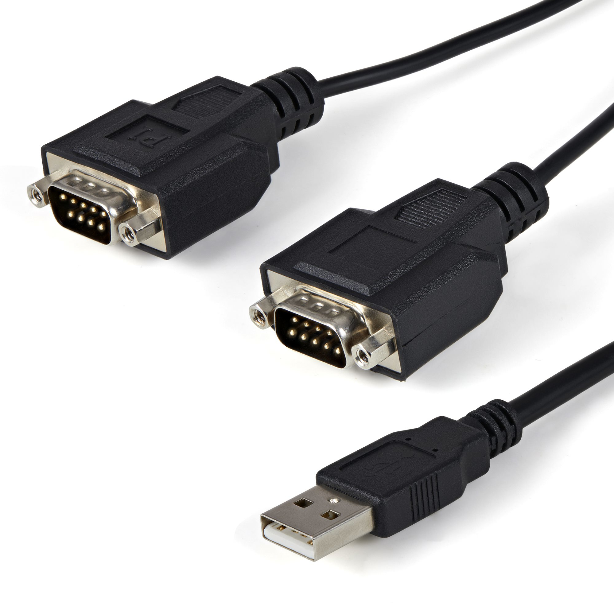 STARTECH.COM 2 PORT FTDI USB TO SERIAL RS232 ADAPTER CABLE COM RETENTION 2 YR STARTECH — view 2