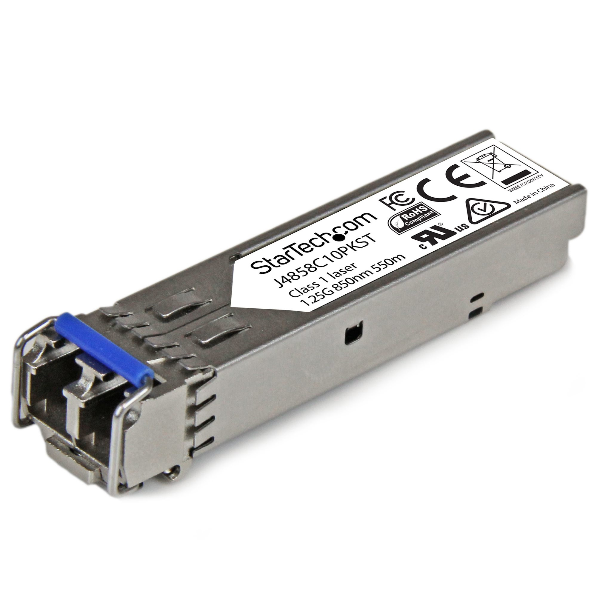 STARTECH.COM HP J4858C COMPATIBLE SFP FIBER MODULE - 1000BASE-SX - LIFETIME WARRANTY STARTECH — view 2