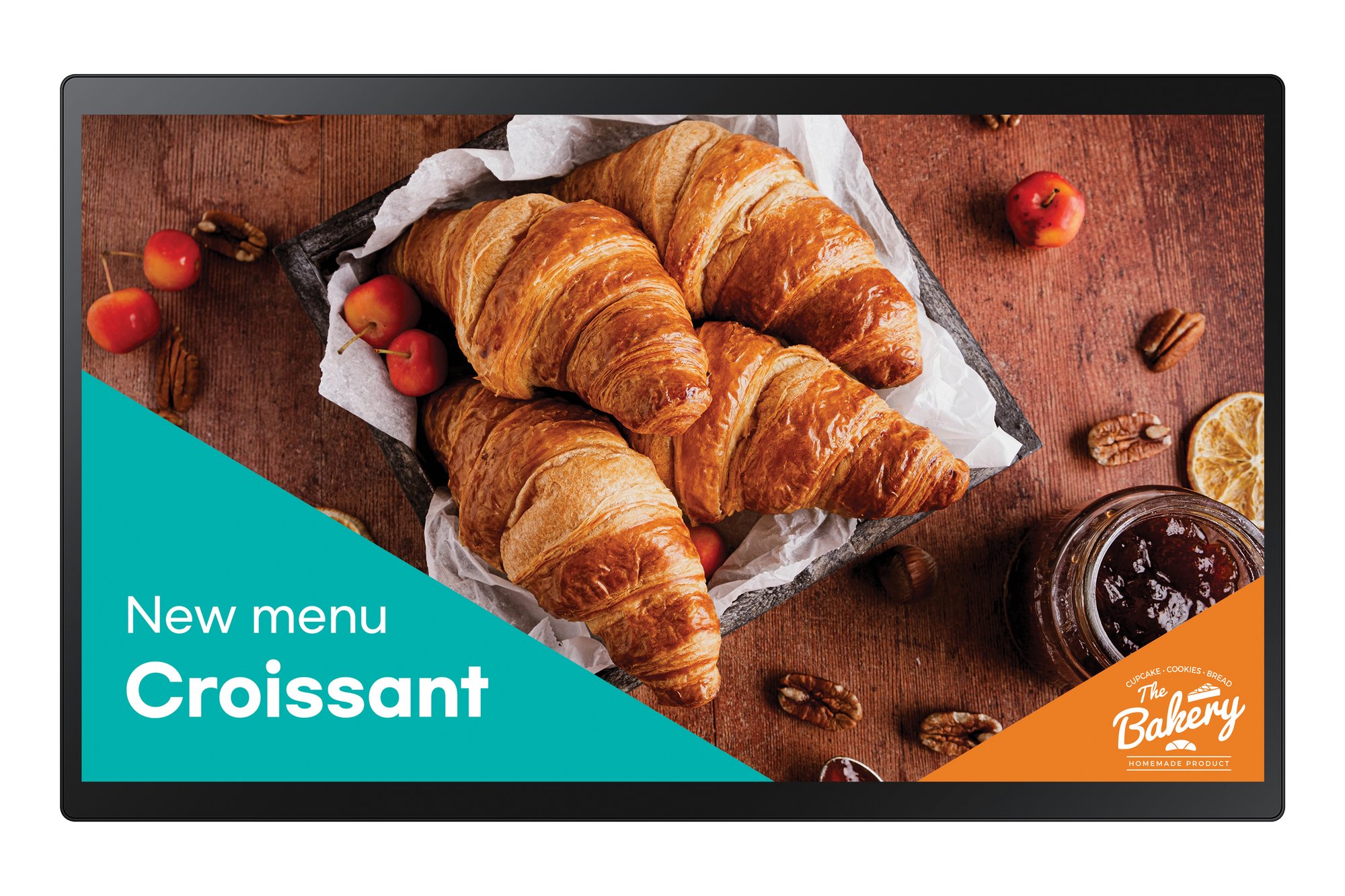 SAMSUNG (QBC-T) INTERACTIVE SIGNAGE, 24" FHD TOUCH, 250NITS, 25% HAZE, LAN/WIFI, 16H/7D,3Y SAMSUNG — view 2