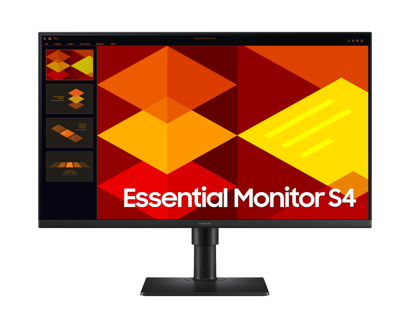 SAMSUNG S4 S402GD 27" (16:9) FHD IPS MONITOR, 100HZ, DP, HDMI(2), USB(2), H/ADJ, 3YR SAMSUNG — view 2