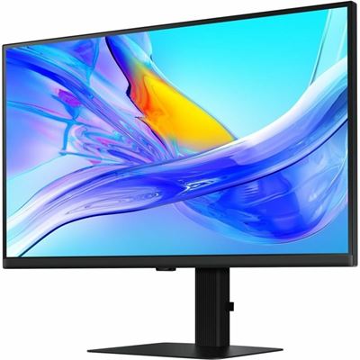SAMSUNG S8 S80UD 27" (16:9) UHD IPS MONITOR, 60HZ, DP, HDMI, USB-C 90W, TILT, H/ADJ, 3YR SAMSUNG — view 2