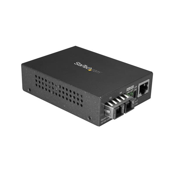 STARTECH.COM MULTIMODE SC FIBER ETHERNET MEDIA CONVERTER BRIDGE 10/100/1000 2 YR STARTECH — view 2