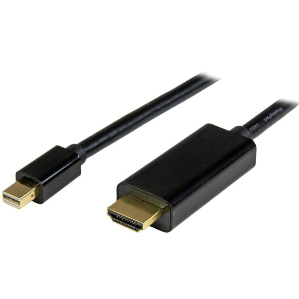 STARTECH.COM 1M 3FT MINI DISPLAYPORT TO HDMI CABLE - 4K MDP TO HDMI ADAPTER 3 YR STARTECH — view 2